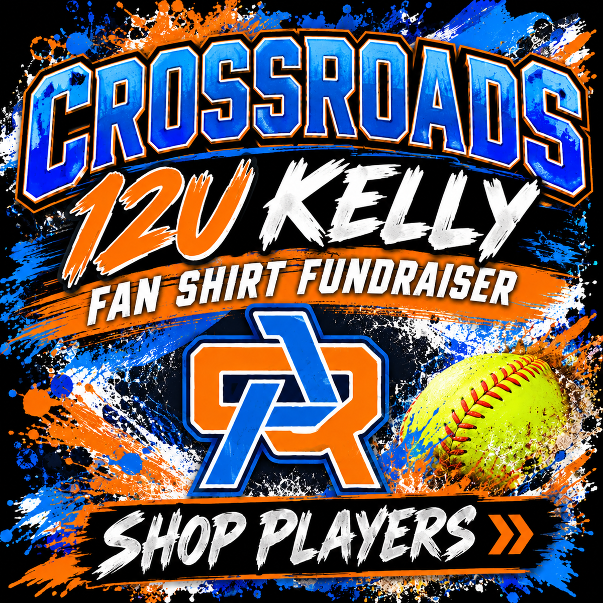 12u Kelly Fan Shirt Fundraiser