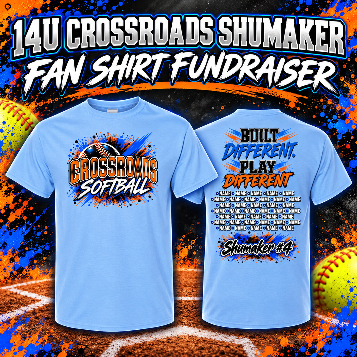 14u Crossroads Shumaker Fan Shirts