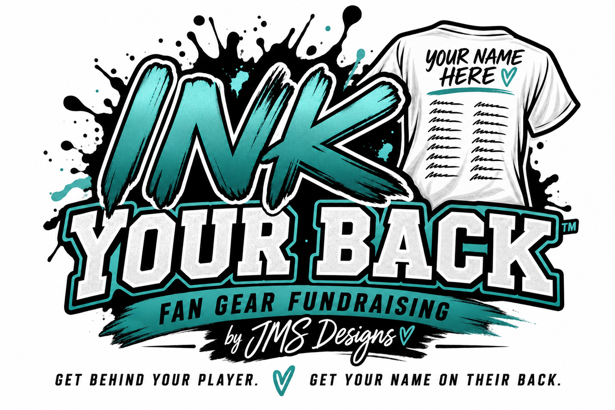 INK YOUR BACK™ – Fan Shirt Fundraisers