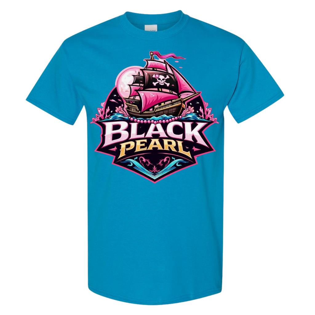 Front of Kady Enix #22 Black Pearl additional fan shirt